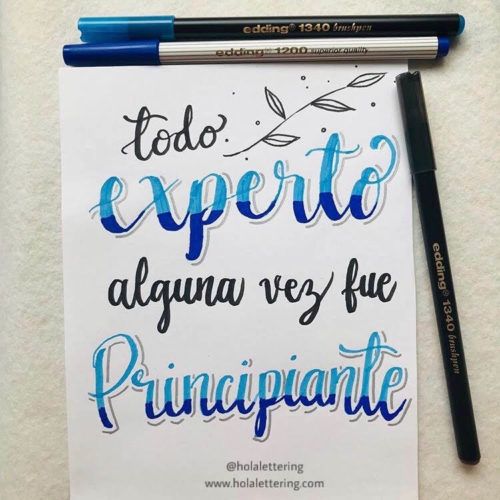Lettering creativo